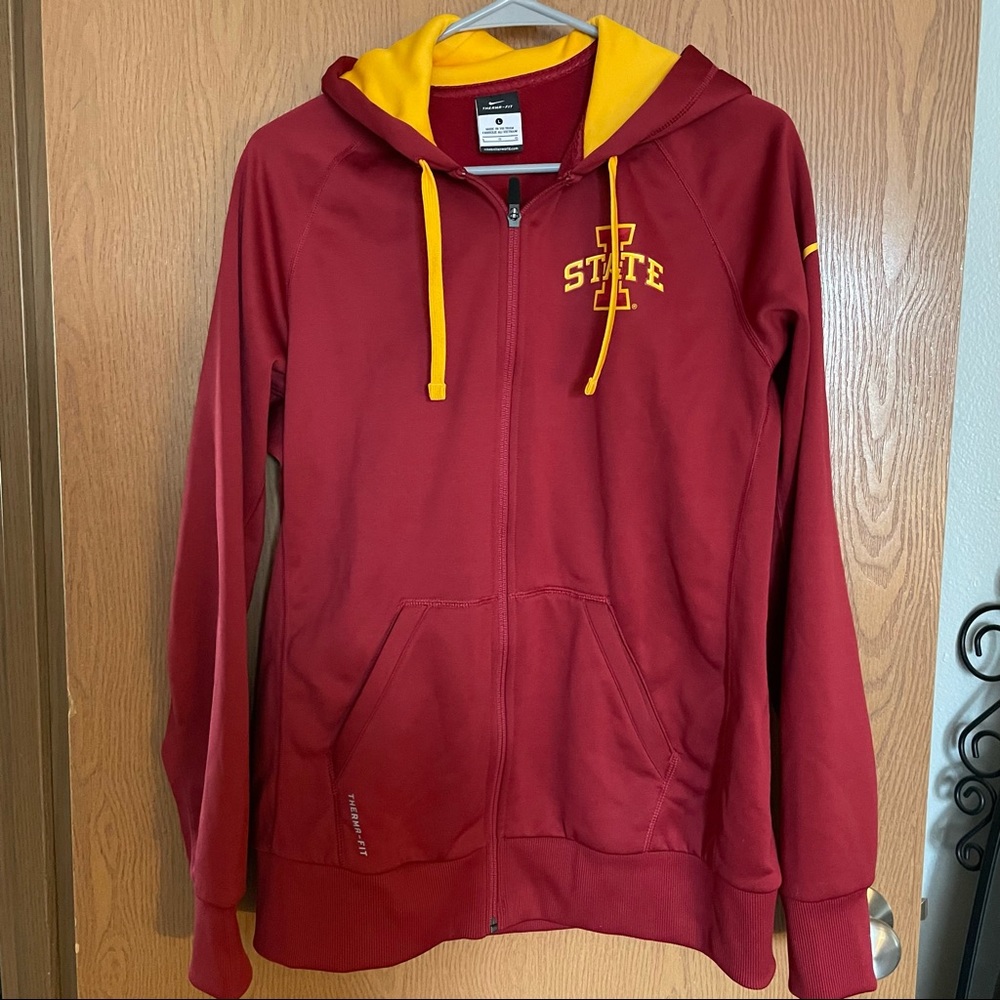Iowa State Nike zip up sweatshirt